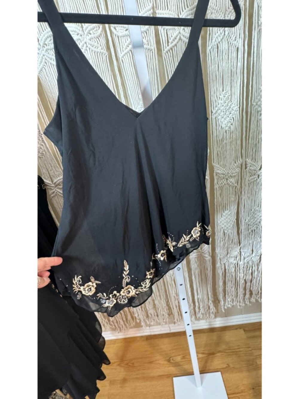 R&M Richards Women's Black and White Dress P size 12 - Picture 5 of 5